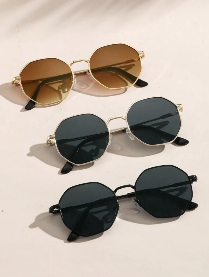 1/3 Pcs Metal Geometric-Round  - Men'S Fashion Glasses 리뷰 및 가격