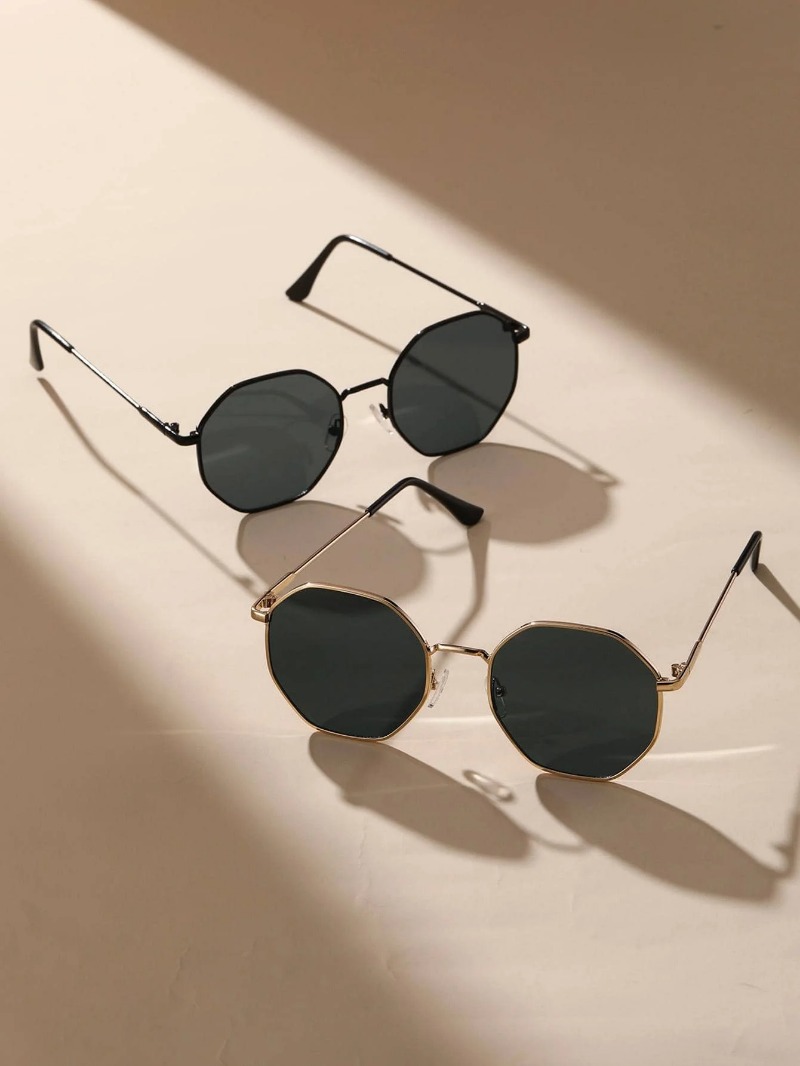 1/3 Pcs Metal Geometric-Round  - Men'S Fashion Glasses 리뷰 및 가격