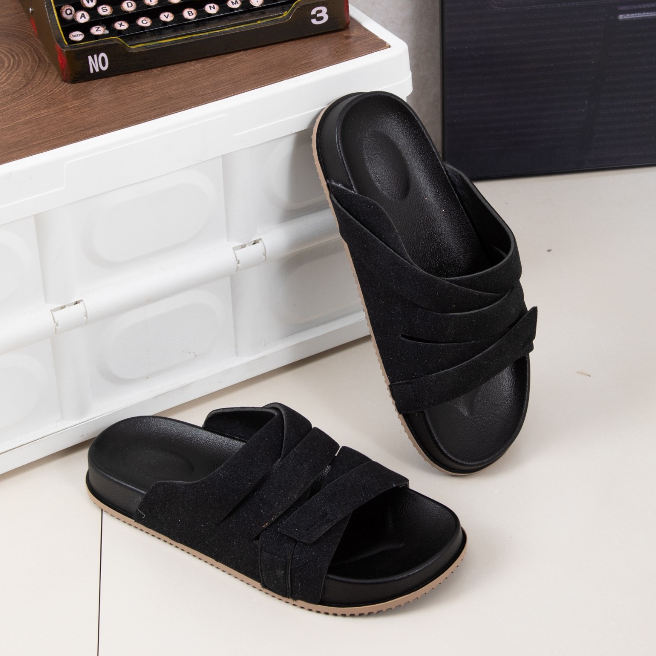 Men Luxury Mesh Slides Summer  - Mens Fashion Modern 리뷰 및 가격