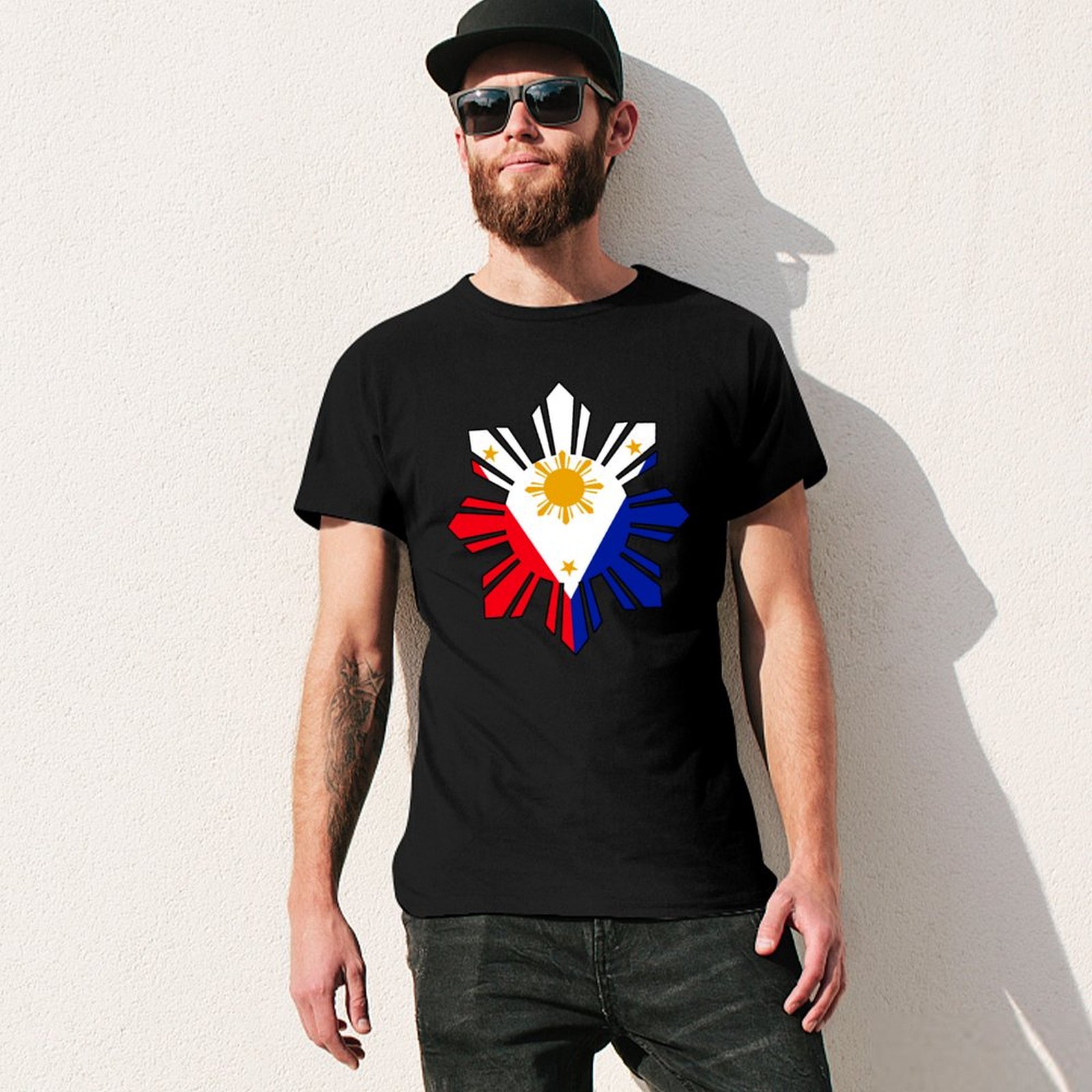 Philippine Sun Flag T-Shirt Fa - Men'S Fashion Philippines 리뷰 및 가격