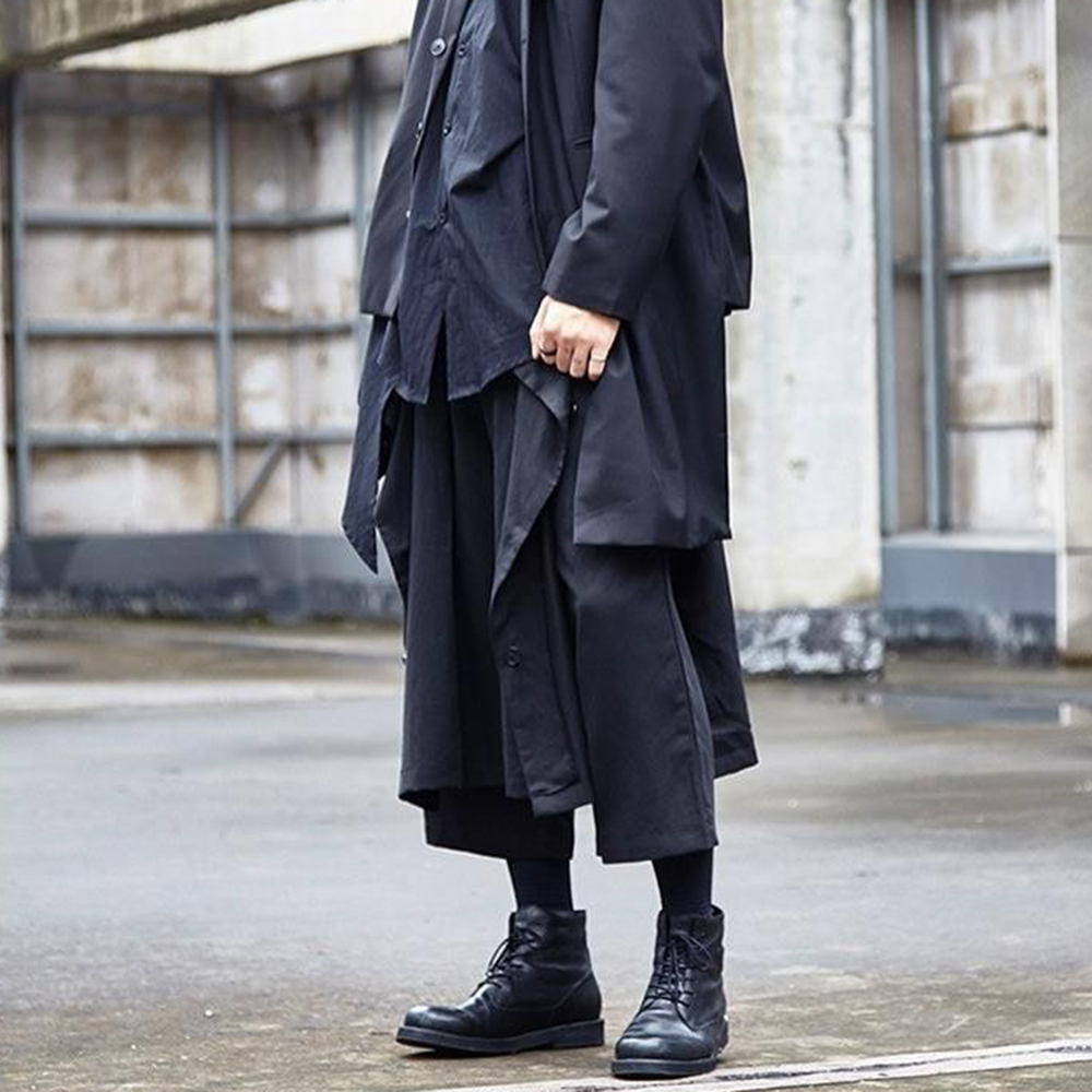 Gothic Dark Pants Y2k Irregula - Mens Fashion Trends 2026 리뷰 및 가격