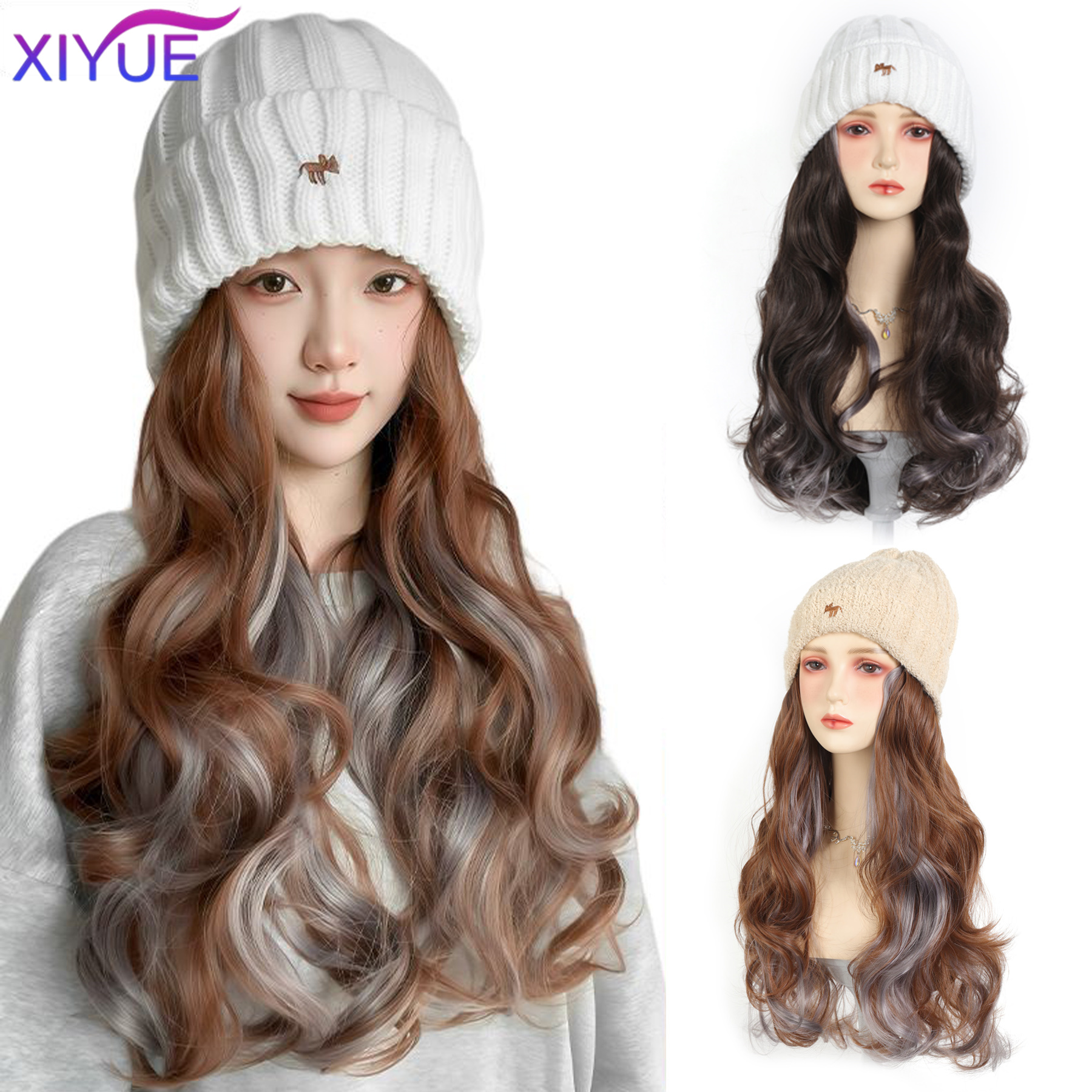 XY Synthetic Hat Wig Beanies H - Beanie Winter Hat 리뷰 및 가격