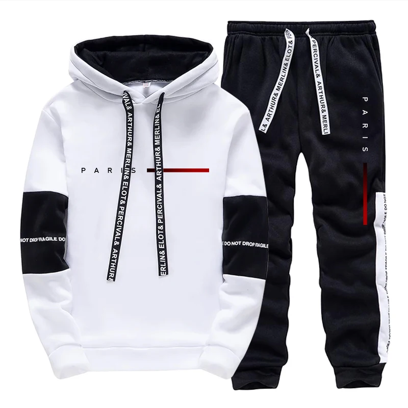 Men's Set Paris Fashion Hoodie - Men'S Fashion Designer 리뷰 및 가격