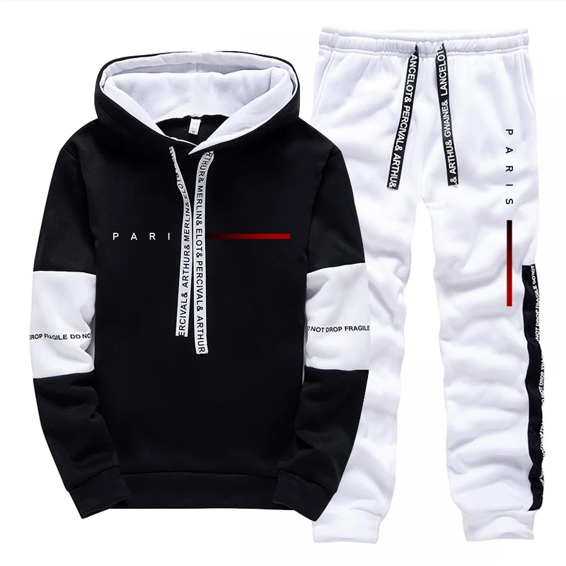 Men's Set Paris Fashion Hoodie - Men'S Fashion Designer 리뷰 및 가격