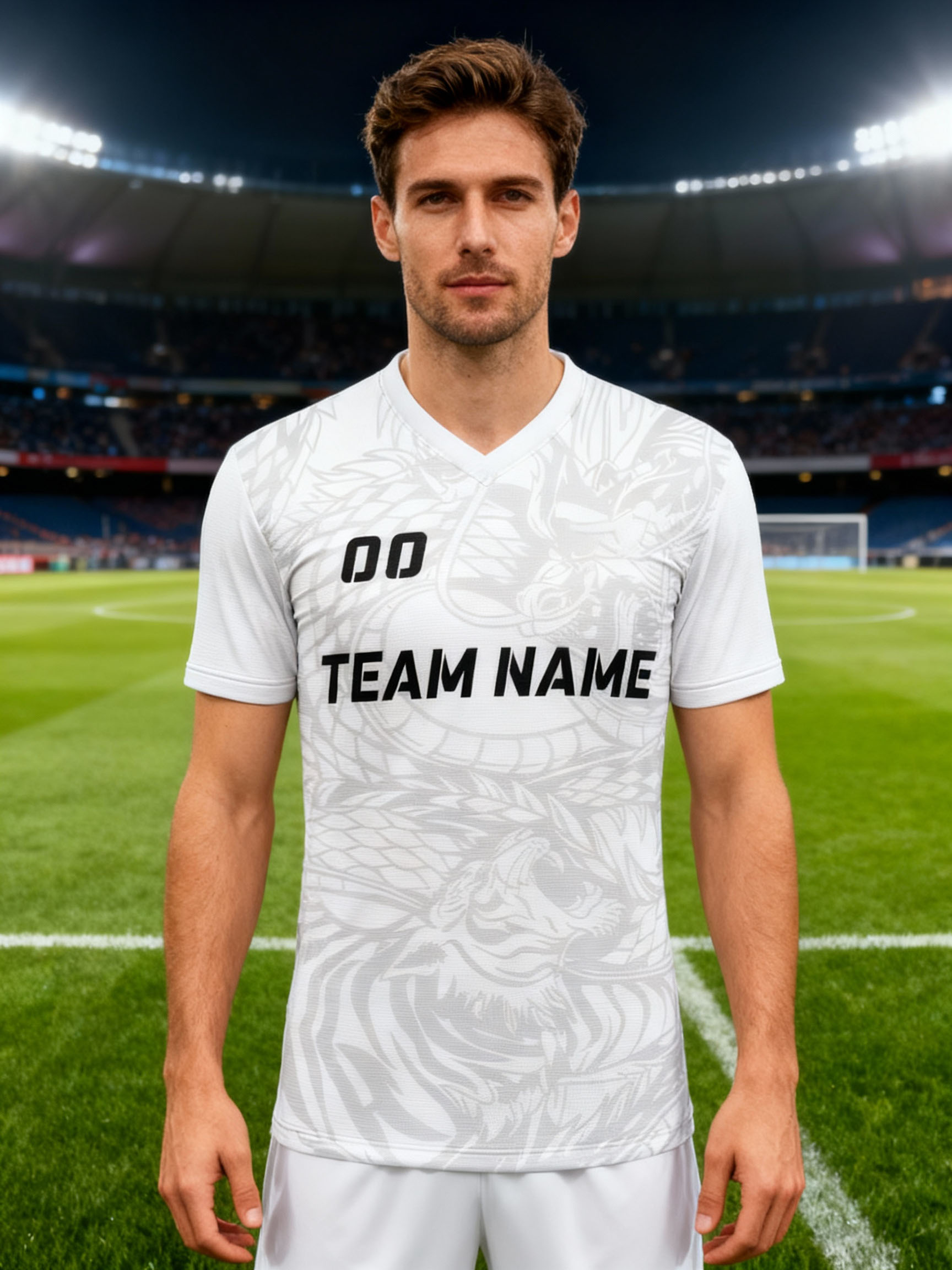 Custom Soccer Jersey With Cust - Mens Fashion Modern 리뷰 및 가격