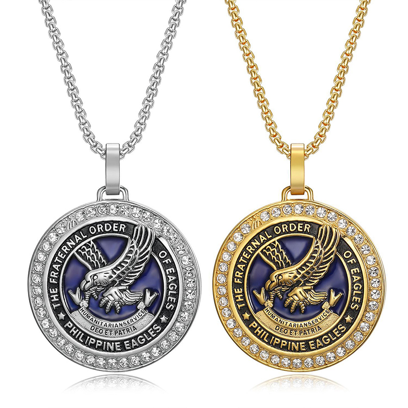 Hip Hop Bling Iced Out Stainle - Men'S Fashion Philippines 리뷰 및 가격