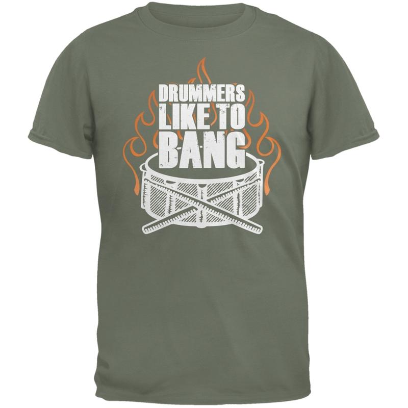 Drummers Like To Bang Military - Military Shirt Men 리뷰 및 가격