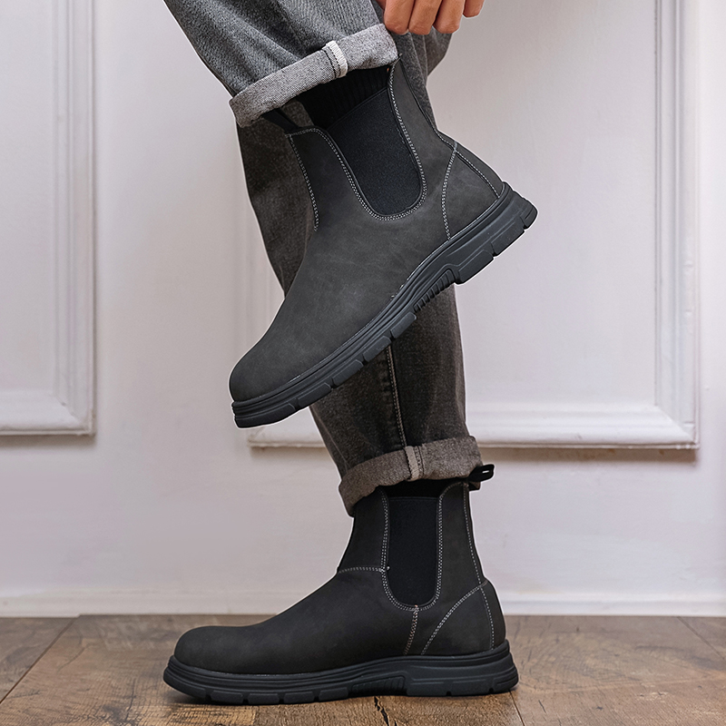 Men High Top Boots Thick Sole  - Mens Fashion Modern 리뷰 및 가격