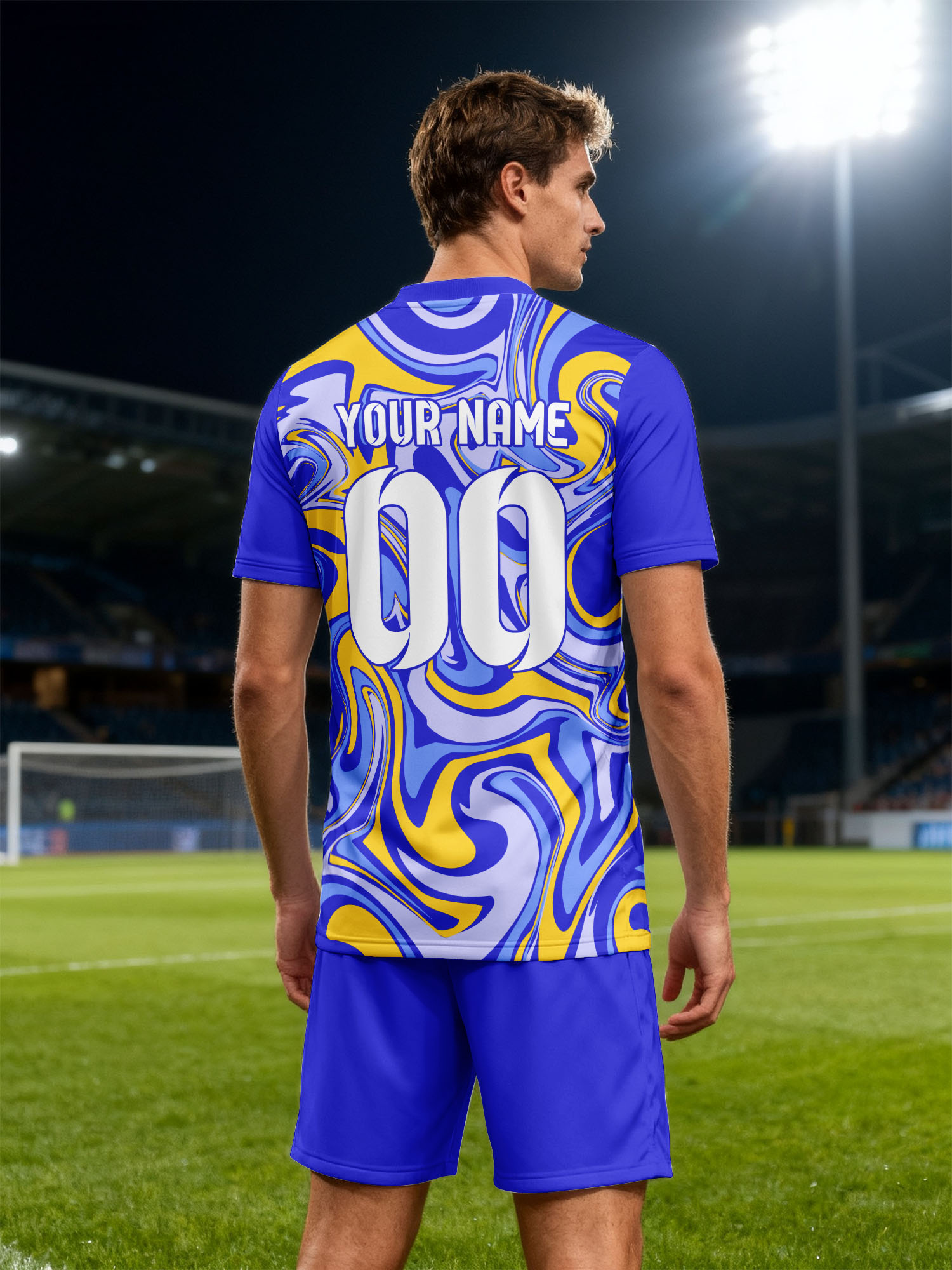 Custom Soccer Jersey With Cust - Mens Fashion Modern 리뷰 및 가격
