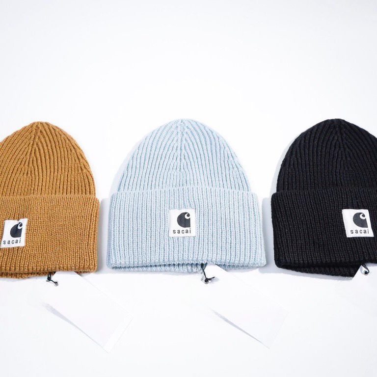 Vuu Sacai Collaborative Patchw - Beanie Winter Hat 리뷰 및 가격