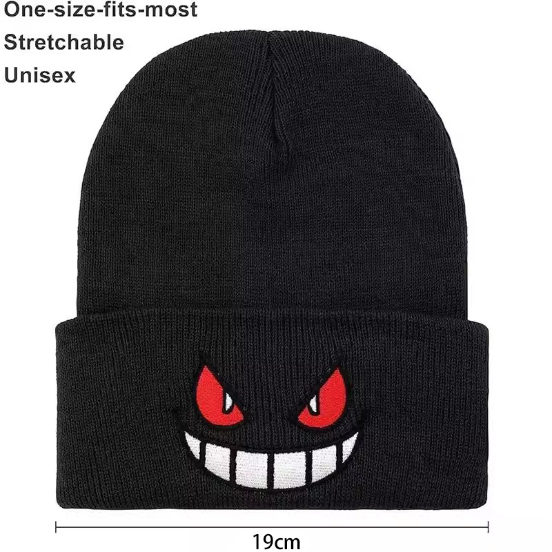 Anime Pokemon Gengar Cute Cart - Beanie Winter Hat 리뷰 및 가격